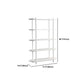 Libreria moderna bianca ingegnerizzato in legno Multi -tiers Etagere Open Bookshelf per Home Office