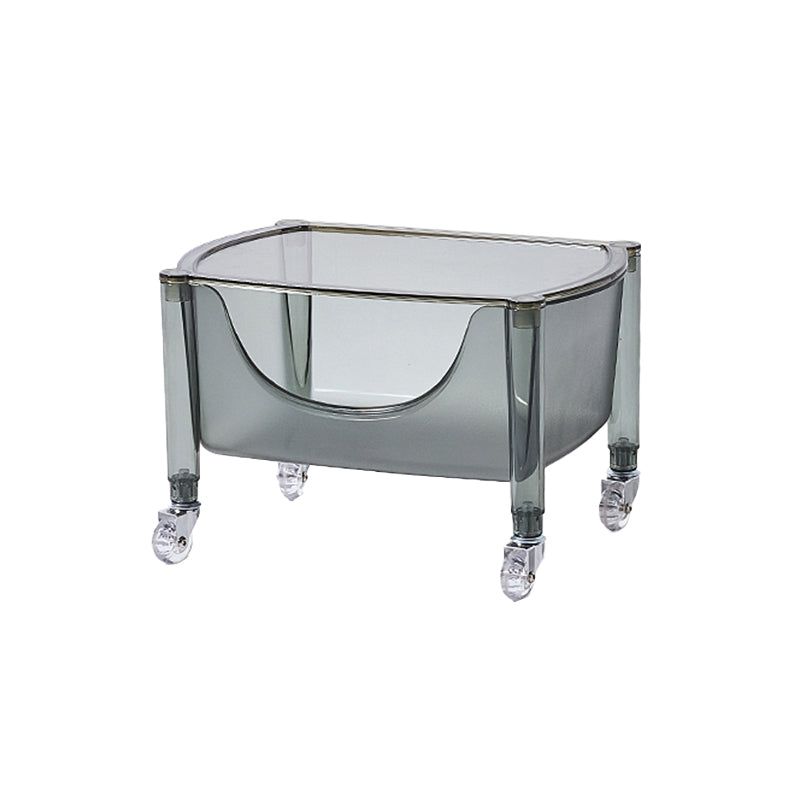 Libreria in plastica multilivello da 12,2 "libreria sullo scaffale standard per home office