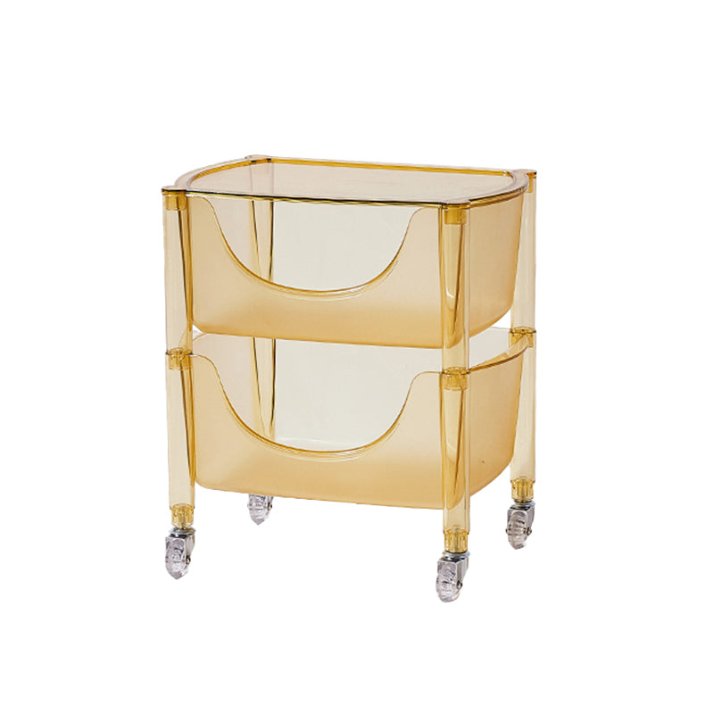 Libreria in plastica multilivello da 12,2 "libreria sullo scaffale standard per home office