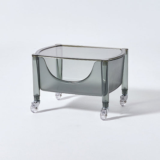 Libreria in plastica multilivello da 12,2 "libreria sullo scaffale standard per home office