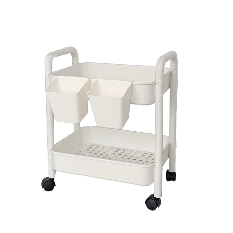 Moderne pure witte plank boekenkast etagere plastic boekenkast multi -tiers voor kantoor