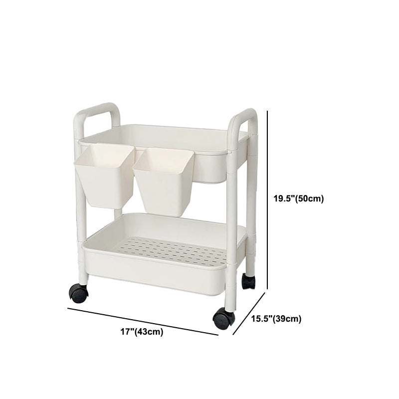 Moderne pure witte plank boekenkast etagere plastic boekenkast multi -tiers voor kantoor