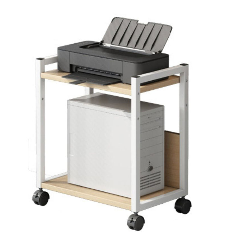 Adjustable and Metal Bookcase 11.8-inch Wide Contemporary Bookshelf