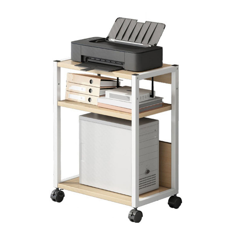 Adjustable and Metal Bookcase 11.8-inch Wide Contemporary Bookshelf