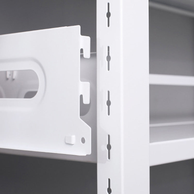 Standard Metal Bookshelf 5 Tiers Contemporary Bookcase for Home Office 78.7"H Clearhalo 'Bookcases' 'furn' 'furn_bookcases' 'Furniture' 'Office Furniture' 5554503