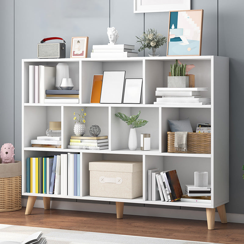 Libreria cubo della libreria in legno ingegnerizzato moderno per qualsiasi stanza, 42.1 "H x 9.4" W