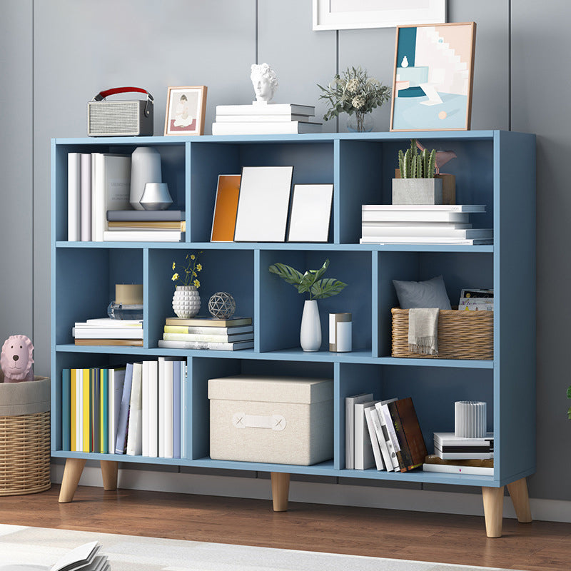 Libreria cubo della libreria in legno ingegnerizzato moderno per qualsiasi stanza, 42.1 "H x 9.4" W