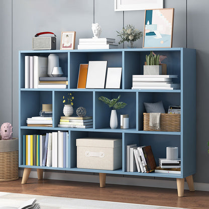Libreria cubo della libreria in legno ingegnerizzato moderno per qualsiasi stanza, 42.1 "H x 9.4" W