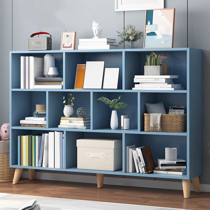 Libreria cubo della libreria in legno ingegnerizzato moderno per qualsiasi stanza, 42.1 "H x 9.4" W