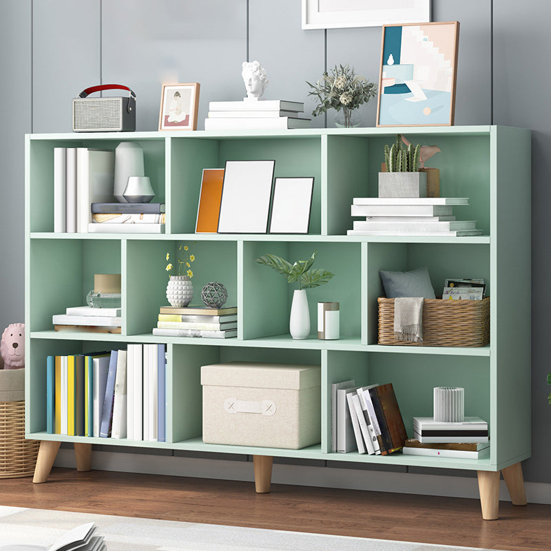 Libreria cubo della libreria in legno ingegnerizzato moderno per qualsiasi stanza, 42.1 "H x 9.4" W