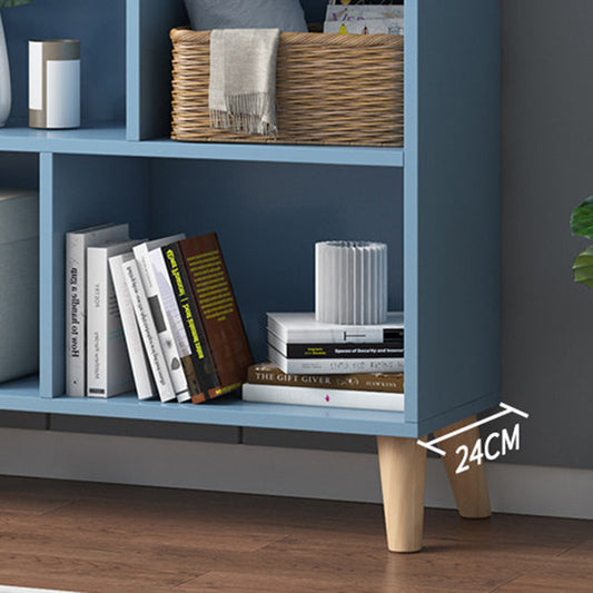Libreria cubo della libreria in legno ingegnerizzato moderno per qualsiasi stanza, 42.1 "H x 9.4" W