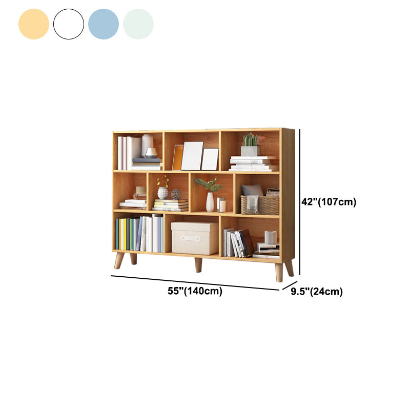 Libreria cubo della libreria in legno ingegnerizzato moderno per qualsiasi stanza, 42.1 "H x 9.4" W