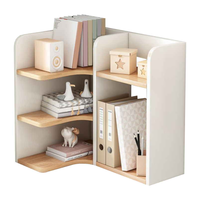 Contemporary Engineer Wood Bookshelf Open Back Bookcase for Home Office