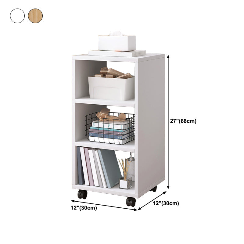 Scandinavian Wood Bookshelf 11.8" Wide Standard Shelf Bookcase