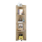 Closed Wooden Bookshelf Modern Home Living Room Multi-layer Corner Bookcase