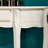 Mid-Century Modern Console Table Half Moon 4 Legs Rubbered Wood Sofa Console Table Clearhalo 'Console Tables' 'console_tables' 'Entry & Mudroom Furniture' 'furn' 'furn_console_tables' 'Furniture' 5554714