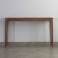 Mid-Century Modern Sofa Table 4 Legs Wood Rectangle Storage Walnut Console Table Clearhalo 'Console Tables' 'console_tables' 'Entry & Mudroom Furniture' 'furn' 'furn_console_tables' 'Furniture' 5554767