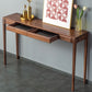 Mid-Century Modern Sofa Table 4 Legs Wood Rectangle Storage Walnut Console Table Clearhalo 'Console Tables' 'console_tables' 'Entry & Mudroom Furniture' 'furn' 'furn_console_tables' 'Furniture' 5554777