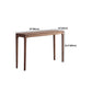 Mid-Century Modern Sofa Table 4 Legs Wood Rectangle Storage Walnut Console Table Clearhalo 'Console Tables' 'console_tables' 'Entry & Mudroom Furniture' 'furn' 'furn_console_tables' 'Furniture' 5554784