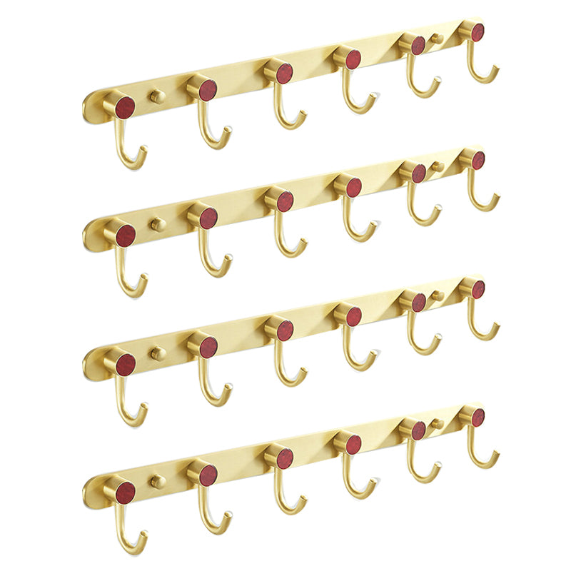 Iron Hall Tree Metal Entryway Kit with Hooks Free Standing Coat Hanger Brick Red 4 Piece Set 6 Clearhalo 'Entry & Mudroom Furniture' 'furn' 'furn_hall_tree_coat_racks' 'Furniture' 'Hall Trees & Coat Racks' 'hall_tree_coat_racks' 5554969