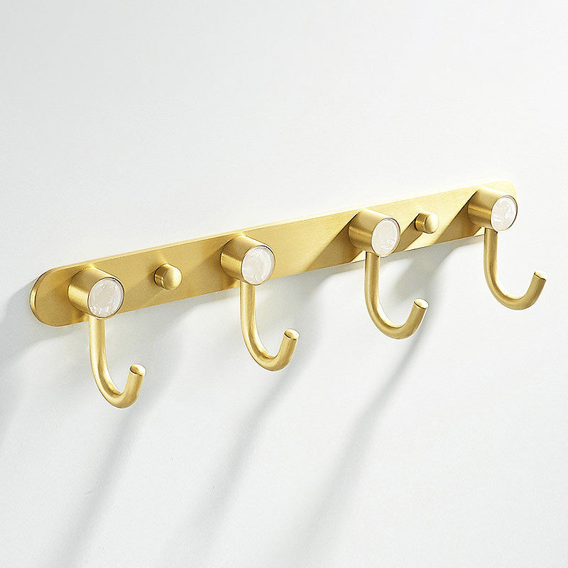 Iron Hall Tree Metal Entryway Kit with Hooks Free Standing Coat Hanger White 1 Piece 4 Clearhalo 'Entry & Mudroom Furniture' 'furn' 'furn_hall_tree_coat_racks' 'Furniture' 'Hall Trees & Coat Racks' 'hall_tree_coat_racks' 5554995