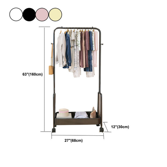 Moderne Hall Stand Metall Storage Shelf Organizer No Distressed Entryway Kit