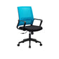Mesh Desk Chair with Fixed Arms Contemporary Ergonomic Office Chair Dark Blue 1 Piece Clearhalo 'furn' 'furn_office_chair' 'Furniture' 'Office Chairs' 'Office Furniture' 'office_chair' 5561380