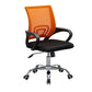 Mesh Desk Chair with Fixed Arms Contemporary Ergonomic Office Chair Orange 1 Piece Clearhalo 'furn' 'furn_office_chair' 'Furniture' 'Office Chairs' 'Office Furniture' 'office_chair' 5561395