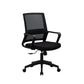 Mesh Desk Chair with Fixed Arms Contemporary Ergonomic Office Chair Black 1 Piece Clearhalo 'furn' 'furn_office_chair' 'Furniture' 'Office Chairs' 'Office Furniture' 'office_chair' 5561410