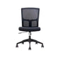 Mesh Desk Chair with Fixed Arms Contemporary Ergonomic Office Chair Dark Gray 1 Piece Clearhalo 'furn' 'furn_office_chair' 'Furniture' 'Office Chairs' 'Office Furniture' 'office_chair' 5561419