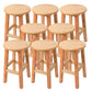 Contemporary Wood Stool Round Stool in Matte Finish for Indoor 8 Piece Set Short Stool(20"H) Clearhalo 'Bar Furniture' 'Bar Stools' 'bar_stools' 'furn' 'furn_bar_stools' 'Furniture' 'Kitchen & Dining Furniture' 5561896