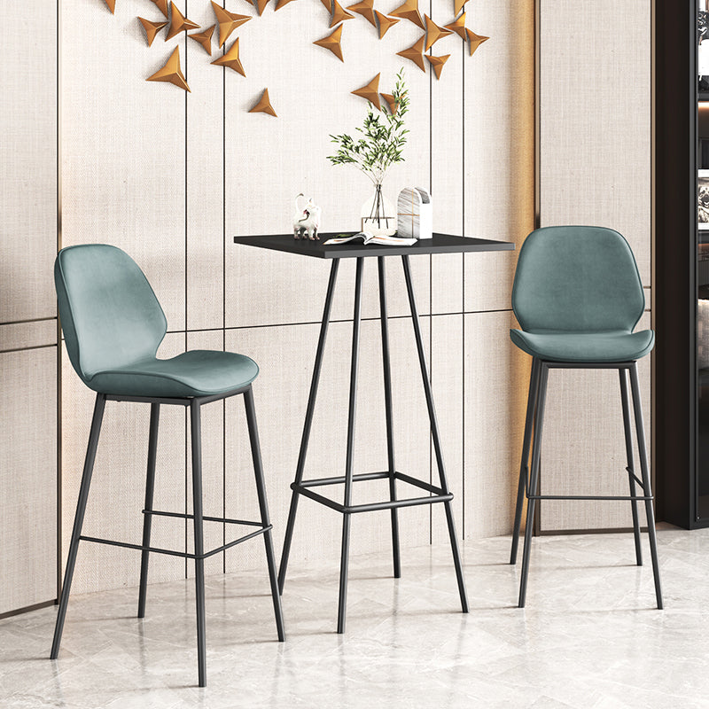 Industrial Bucket Counter & Bar Stool Footrest Metal Indoor Counter Chair Clearhalo 'Bar Furniture' 'Bar Stools' 'bar_stools' 'furn' 'furn_bar_stools' 'Furniture' 'Kitchen & Dining Furniture' 5562087