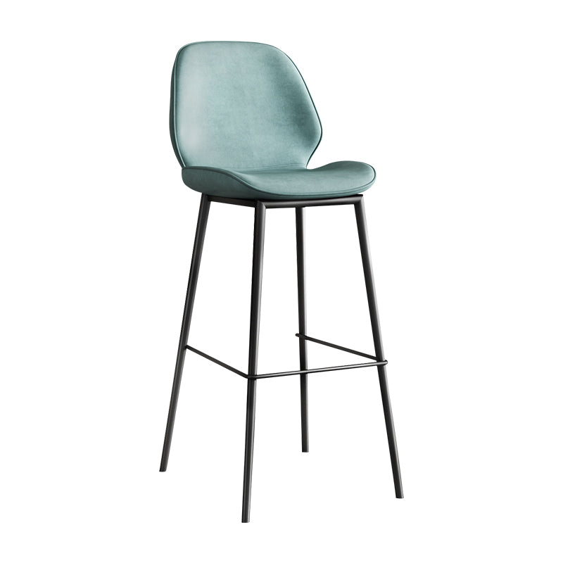 Industrial Bucket Counter & Bar Stool Footrest Metal Indoor Counter Chair Clearhalo 'Bar Furniture' 'Bar Stools' 'bar_stools' 'furn' 'furn_bar_stools' 'Furniture' 'Kitchen & Dining Furniture' 5562096