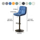 Bucket Adjustable Height Dining Stool Industrial Indoor Counter-height Stool with Swivel Clearhalo 'Bar Furniture' 'Bar Stools' 'bar_stools' 'furn' 'furn_bar_stools' 'Furniture' 'Kitchen & Dining Furniture' 5562173