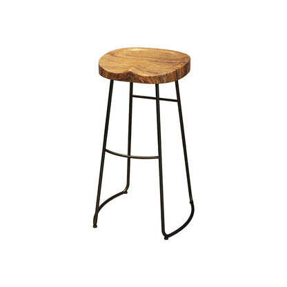 Mesa de barra de madera maciza rectángulo industrial Juego de mesa 1/4/7 piezas de mostrador con taburetes altos