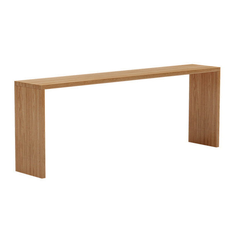 Mesa de mesa de barra de madera sólida rectangular moderno 1/2/5/9 Piezas Table de mostrador con taburetes altos