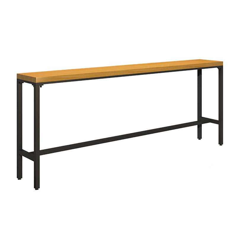 Lujoso juego de mesa rectangular de madera maciza para Bar, mesa de mostrador de 1/6/11 piezas con taburetes altos