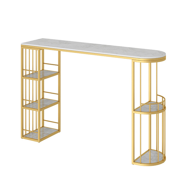 Luxurious Irregular Shape Bar Table Juego de 1/3 piezas de la mesa sinterizada del mostrador de piedra sinterizada