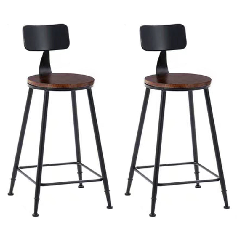 Juego de mesa de barra de madera maciza rectángulo industrial 1/2/3/4/5/7 Table de mostrador de piezas con heces