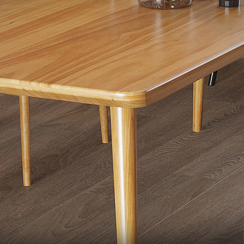 Rectangle 1/4/5 Pieces Dining Set Solid Wood Legs Dining Furniture Set Clearhalo 'Dining Room Sets' 'Dining Tables & Seating' 'dining_room_set' 'furn' 'furn_dining_room_set' 'Furniture' 'Kitchen & Dining Furniture' 5562714
