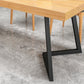 Rectangle 1/2/5/6/7 Pieces Dining Set Modern Double Pedestal Dinette Set Clearhalo 'Dining Room Sets' 'Dining Tables & Seating' 'dining_room_set' 'furn' 'furn_dining_room_set' 'Furniture' 'Kitchen & Dining Furniture' 5562883