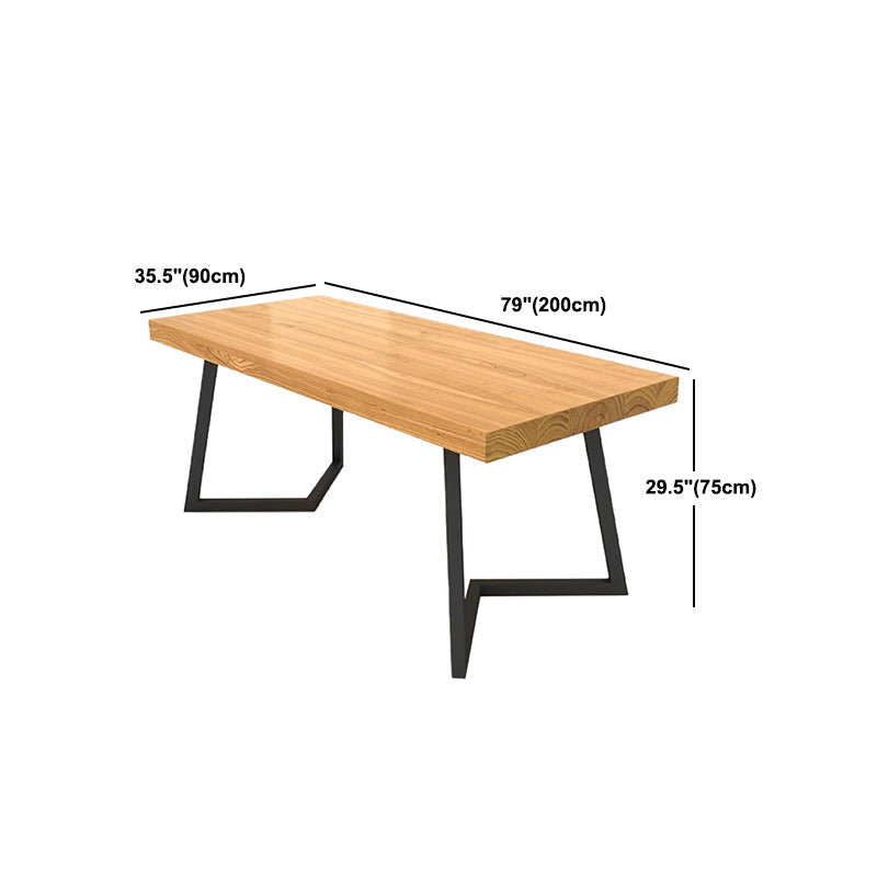 Rectangle 1/2/5/6/7 Pieces Dining Set Modern Double Pedestal Dinette Set Clearhalo 'Dining Room Sets' 'Dining Tables & Seating' 'dining_room_set' 'furn' 'furn_dining_room_set' 'Furniture' 'Kitchen & Dining Furniture' 5562888