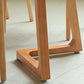 Set da pranzo in legno massello in stile moderno Set da pranzo da 1/2/4/5/7 pezzi