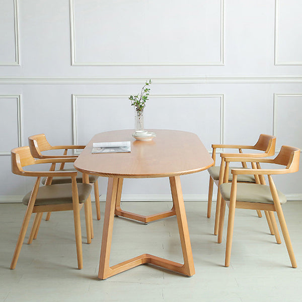 Set da pranzo in legno massello in stile moderno Set da pranzo da 1/2/4/5/7 pezzi