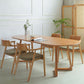 Set da pranzo in legno massello in stile moderno Set da pranzo da 1/2/4/5/7 pezzi