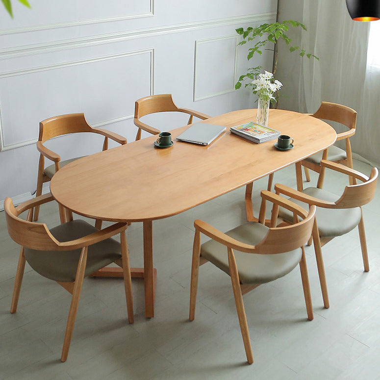 Set da pranzo in legno massello in stile moderno Set da pranzo da 1/2/4/5/7 pezzi