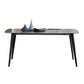 Rectangle Kitchen Table Industrial Dining Room Desk with 4 Legs