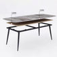 Rectangle Kitchen Table Industrial Dining Room Desk with 4 Legs