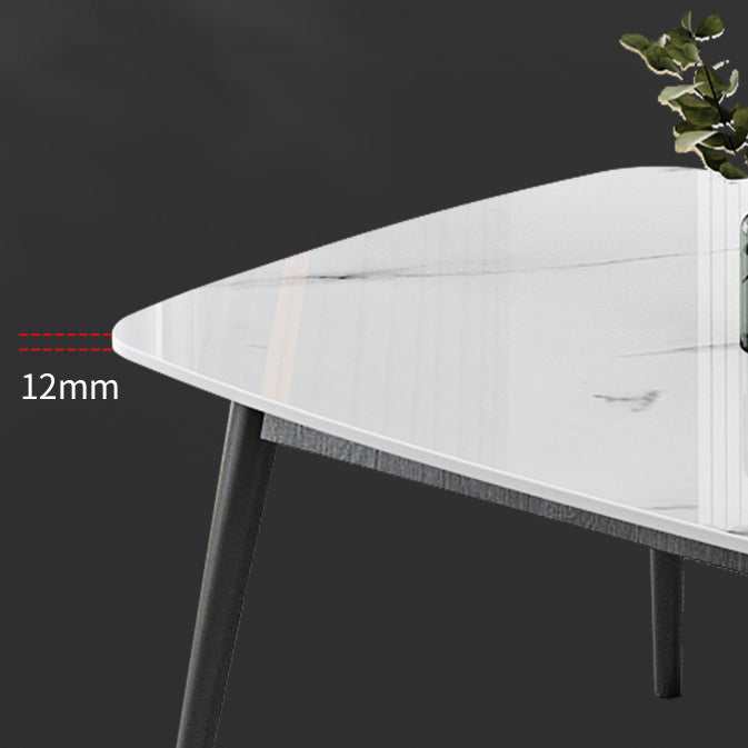 Tavolo da pranzo in pietra sinterizzato tavolo da pranzo industriale per cucina