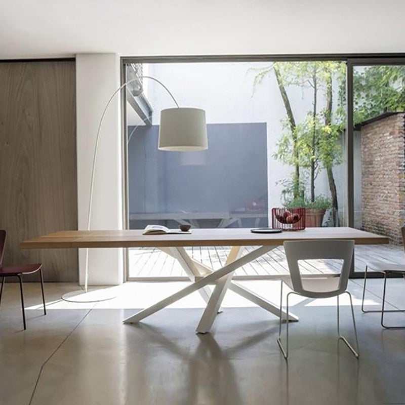 Home Solid Wood Dining Table Luxury Wood Color Dining Room Table White Without Chairs Clearhalo 'Dining Tables & Seating' 'Dining Tables' 'dining_table' 'furn' 'furn_dining_table' 'Furniture' 'Kitchen & Dining Furniture' 5563203